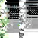 Plant Lady But Also Cat Lady Round Individual Vinyl Stickers for Water Bottle, Tumbler, Laptop Case - Funny and Cute Designs