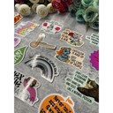 Just Another Ray Of Pitch Black Individual Vinyl Stickers for Water Bottle, Tumbler, Laptop Case - Funny and Cute Designs