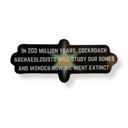 Cockroach Archaeologists Will Study Our Bones Funny Individual Vinyl Stickers for Water Bottle, Tumbler, Laptop Case - Funny and Cute Designs
