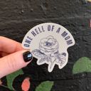 One Hell of a Mom Individual Vinyl Stickers for Water Bottle, Tumbler, Laptop Case - Funny and Cute Designs