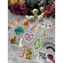 I've Replaced All My Blood With Coffee Heart Individual Vinyl Stickers for Water Bottle, Tumbler, Laptop Case - Funny and Cute Designs