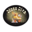 Disco Diva Individual Vinyl Stickers for Water Bottle, Tumbler, Laptop Case - Funny and Cute Designs
