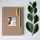 You Deserve All the Good Things Self Love Individual Vinyl Stickers for Water Bottle, Tumbler, Laptop Case - Funny and Cute Designs
