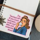 I'm Having It All Retro Individual Vinyl Stickers for Water Bottle, Tumbler, Laptop Case - Funny and Cute Designs