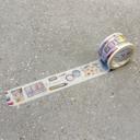 Beauty Influencer Ticket Stub Washi Tape | Gift Wrapping and Craft Tape