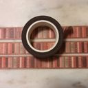 Books Illustration Ticket Stub Washi Tape | Gift Wrapping and Craft Tape