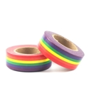 Vivid Rainbow Stripe Ticket Stub Washi Tape | Gift Wrapping and Craft Tape