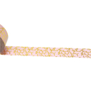 Pink and Gold Filament Ticket Stub Washi Tape | Gift Wrapping and Craft Tape