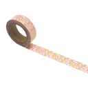Pink and Gold Filament Ticket Stub Washi Tape | Gift Wrapping and Craft Tape