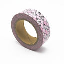 Cats in a Crowd Blush Pink Ticket Stub Washi Tape | Gift Wrapping and Craft Tape