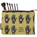 Hello Future Bring It Zipper Pouch | Mystical Pencil Case Organizer | 9.75" x 6.50" | Gift for Her Multipurpose Zipper Bags – Jumbo Pouches, Wallets & Coin Purses