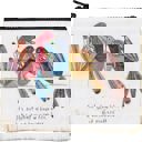 It's Not What We Have In Life Zipper Wallet | Recycled Material Organizer Pouch | 5.25" x 4.25" Multipurpose Zipper Bags – Jumbo Pouches, Wallets & Coin Purses