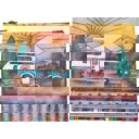 Camper Zipper Pouch | Camping Themed Purse Pencil Case Organizer | 9.50" x 7" Multipurpose Zipper Bags – Jumbo Pouches, Wallets & Coin Purses