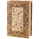 Embellished Floral Book Box Vintage Book Box Stash Trinket Storage | Decorative Book-Shaped Storage
