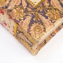 Embellished Floral Book Box Vintage Book Box Stash Trinket Storage | Decorative Book-Shaped Storage