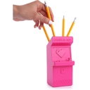 Power Up Retro Arcade Style Pen Pot Cute and Cozy Accessories | Christmas Holiday Gift Ideas - Stocking Stuffers Under $15
