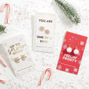 Snow Globe Xmas Party Earrings  Cute and Cozy Accessories | Christmas Holiday Gift Ideas - Stocking Stuffers Under $15
