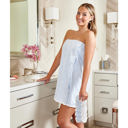 Blue Zinnia Flower Spa Headband Spa Stocking Stuffers Under $15