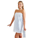 Blue Zinnia Flower Spa Headband Spa Stocking Stuffers Under $15