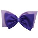 Lavender Fields Pom Bow Hair Clips | Nylon Alligator Clips Hair Accessory [4 Styles]