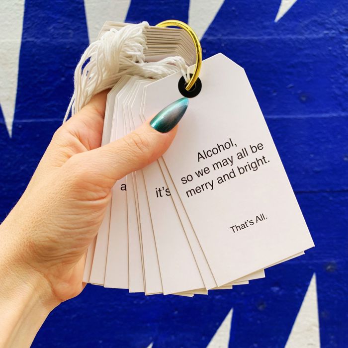 Gift Tag Books for Different Occasions | Funny, Minimalist & Merci Beaucoup Collections