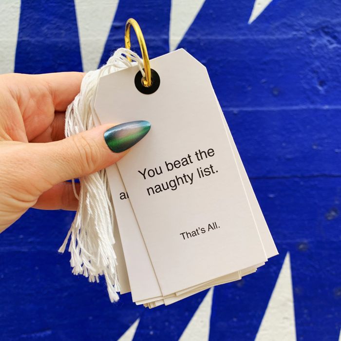 Gift Tag Books for Different Occasions | Funny, Minimalist & Merci Beaucoup Collections