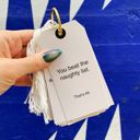 Funny Christmas Gift Tag Book | 24 Hilarious Tags on a Metal Organizing Ring Gift Tag Books for Different Occasions | Funny, Minimalist & Merci Beaucoup Collections