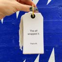 Funny Christmas Gift Tag Book | 24 Hilarious Tags on a Metal Organizing Ring Gift Tag Books for Different Occasions | Funny, Minimalist & Merci Beaucoup Collections