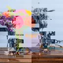 Wonderful Sister And Amazing Friend | 4" x 4" Cute and Funny Graphic Wooden Box Signs with Sayings for Gallery Walls