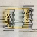 I'm Sorry I Don't Take Orders |  5" x 5"  Cute and Funny Graphic Wooden Box Signs with Sayings for Gallery Walls