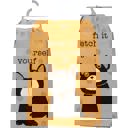 Fetch It Yourself All Food Must Go To The Lab For Testing Dog Dish Cloth Towel Black Lab Labrador Retriever Funny Quote Gift