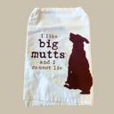 Big Mutts All Food Must Go To The Lab For Testing Dog Dish Cloth Towel Black Lab Labrador Retriever Funny Quote Gift