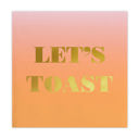 Let's Toast Holiday Cocktail Party Napkins 10+ Styles, 20 Napkins Per Pack!