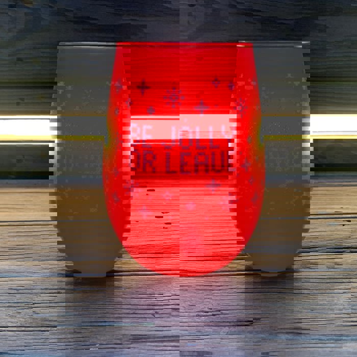 Cute Christmas Wine Glasses - Sold Individually for Gifting or Collect a Whole Set