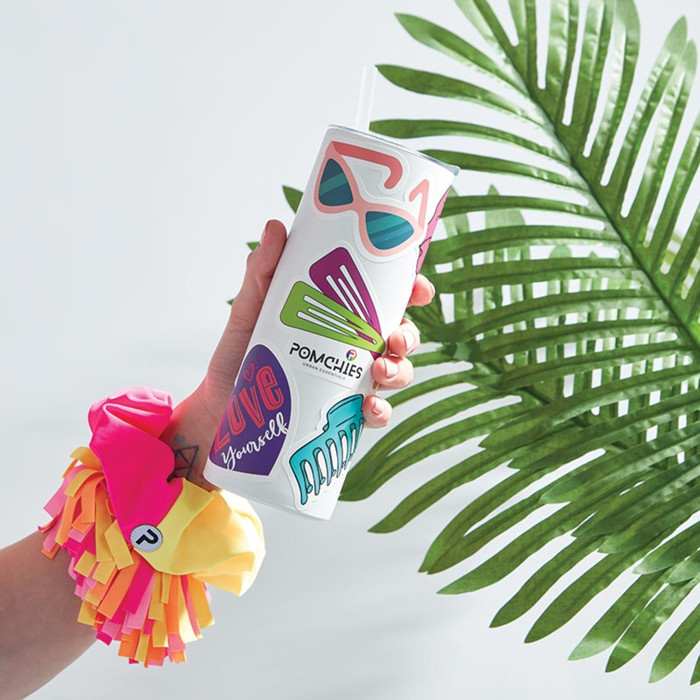 Water Bottle Vinyl Stickers Sets | 3 Assorted Waterproof Fun Novelty Decals