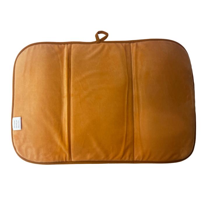 Retro Art Drying Mat for Kitchen – Vintage Illustration Dish Mat for Counters & Dishes