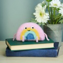 Rainbow Critter  Rainbow and Cloud Critter | Cute Free-stand Desk Decor 