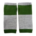 Green Bird Applique Arm Warmers | Fingerless Gloves in Black, Pink, or Green