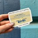 Every Day in Every Way I'm Getting Butter and Butter Butter Vinyl Stickers | Fun & Sassy Die-Cut Decals for Butter Lovers