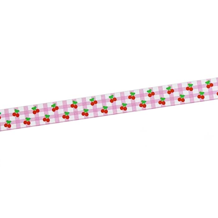 Y2K Dopamine Washi Tape | Aesthetic Cherry & Tulip Decorative Masking Tape