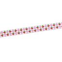 Pink Gingham Cherries Y2K Dopamine Washi Tape | Aesthetic Cherry & Tulip Decorative Masking Tape