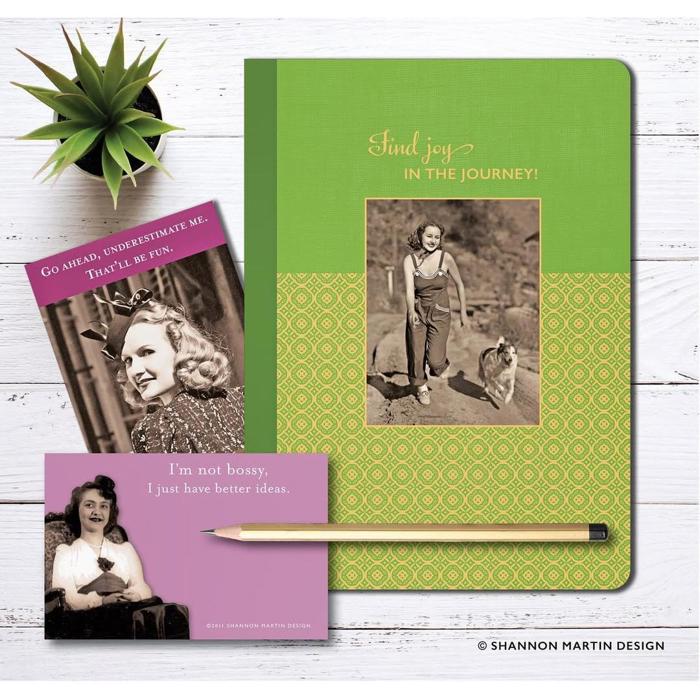 Funny Retro Ladies Sticky Notes | Stocking Stuffer Cute Quotes Gift for Her