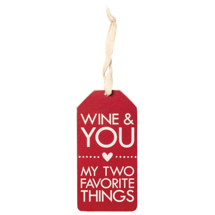 Cute Wine Bottle Gift Tags for Gifting Wine | Reusable Holiday Funny Saying Gift Hangers