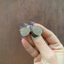 Sparkle Sunglasses Classic Brooch Collection with Gem Embellishments Metal Alloy [8+ Style Options]