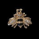 Bee Classic Brooch Collection with Gem Embellishments Metal Alloy [8+ Style Options]