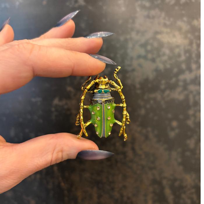 Classic Brooch Collection with Gem Embellishments Metal Alloy [8+ Style Options]