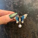 Butterfly with Pearl Classic Brooch Collection with Gem Embellishments Metal Alloy [8+ Style Options]