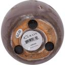 Lilac Mini Ceramic Vase | Glossy Round Bud Vase | Small Decorative Accent for Home or Gift