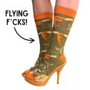 My Last Flying F@#* My Last Flying F@#* Socks | Colorful Novelty Unisex Socks | Gift for Her