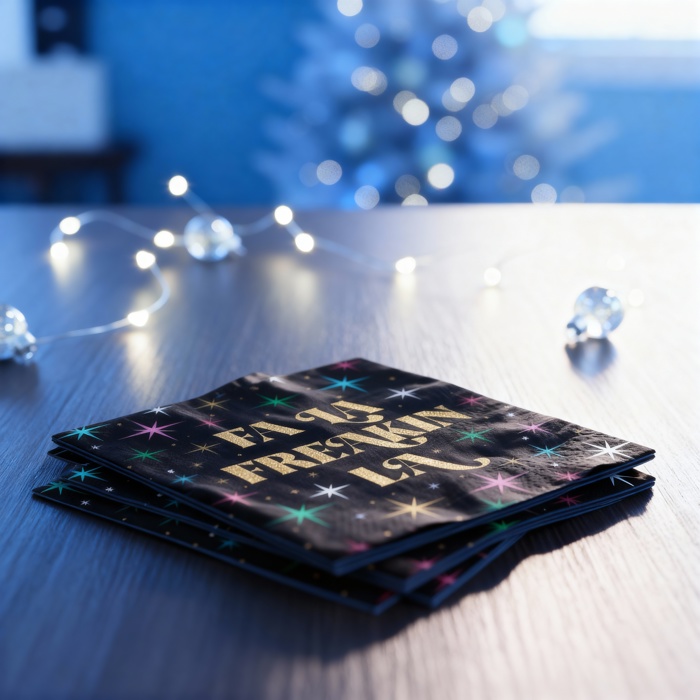 Holiday Cocktail Party Napkins 10+ Styles, 20 Napkins Per Pack!